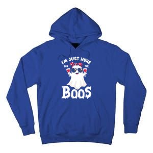 IM Just Here For The Boos Funny Ing Halloween Costume Gift Tall Hoodie