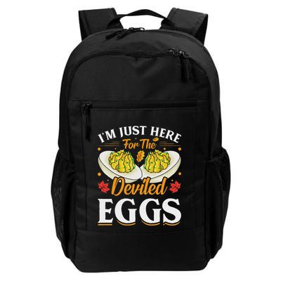 IM Just Here For The Deviled Eggs Daily Commute Backpack