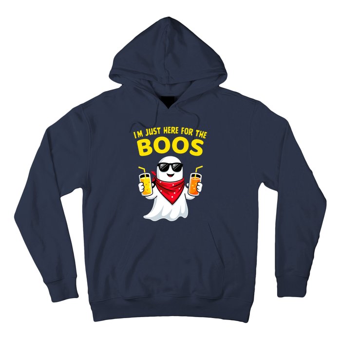 Im Just Here For The Boos Funny Halloween Hoodie