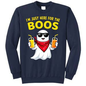 Im Just Here For The Boos Funny Halloween Sweatshirt