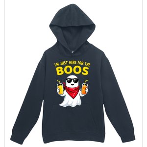 Im Just Here For The Boos Funny Halloween Urban Pullover Hoodie