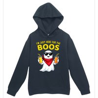 Im Just Here For The Boos Funny Halloween Urban Pullover Hoodie