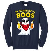 Im Just Here For The Boos Funny Halloween Tall Sweatshirt