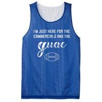 Im Just Here For The Commercials And Guac Lover Snacks Food Funny Gift Mesh Reversible Basketball Jersey Tank