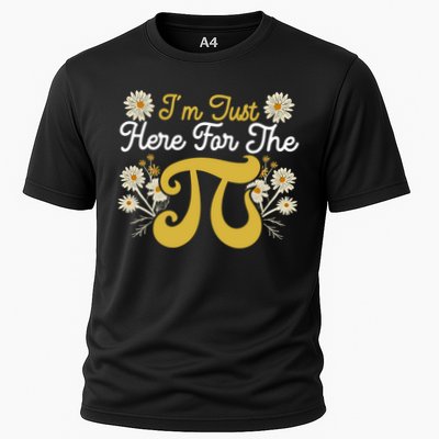 I'm Just Here For The Pi Math Teacher Mathematician Pi Day Great Gift Performance Shirt