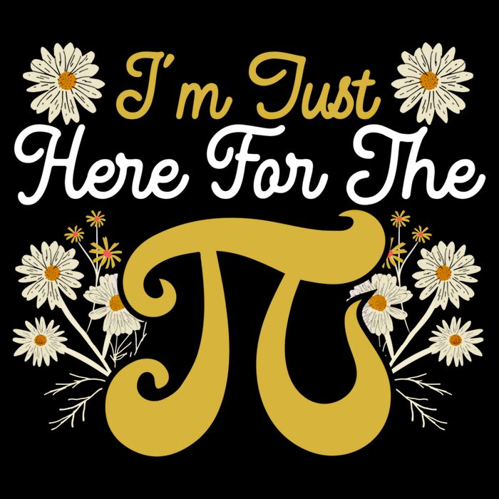 I'm Just Here For The Pi Math Teacher Mathematician Pi Day Great Gift Performance Shirt