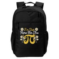 I'm Just Here For The Pi Math Teacher Mathematician Pi Day Great Gift Backpack
