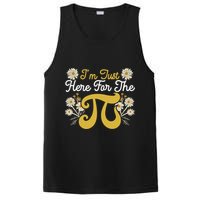 I'm Just Here For The Pi Math Teacher Mathematician Pi Day Great Gift PosiCharge Competitor Tank