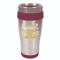 I'm Just Here For The Pi Math Teacher Mathematician Pi Day Great Gift 16oz Travel Tumbler