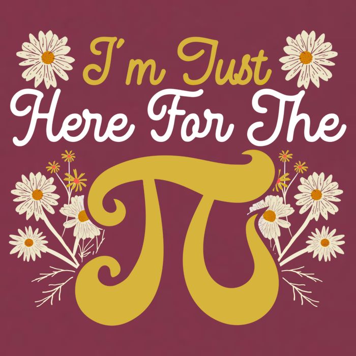 I'm Just Here For The Pi Math Teacher Mathematician Pi Day Great Gift 16oz Travel Tumbler