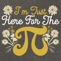 I'm Just Here For The Pi Math Teacher Mathematician Pi Day Great Gift Cotton Canvas Backpack