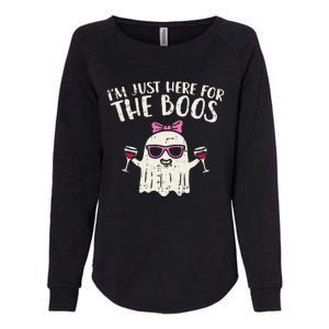 Im Just Here For The Boos Funny Halloween Costume For Funny Womens California Wash Sweatshirt