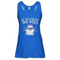 Im Just Here For The Boos Funny Halloween Costume For Funny Ladies Essential Flowy Tank