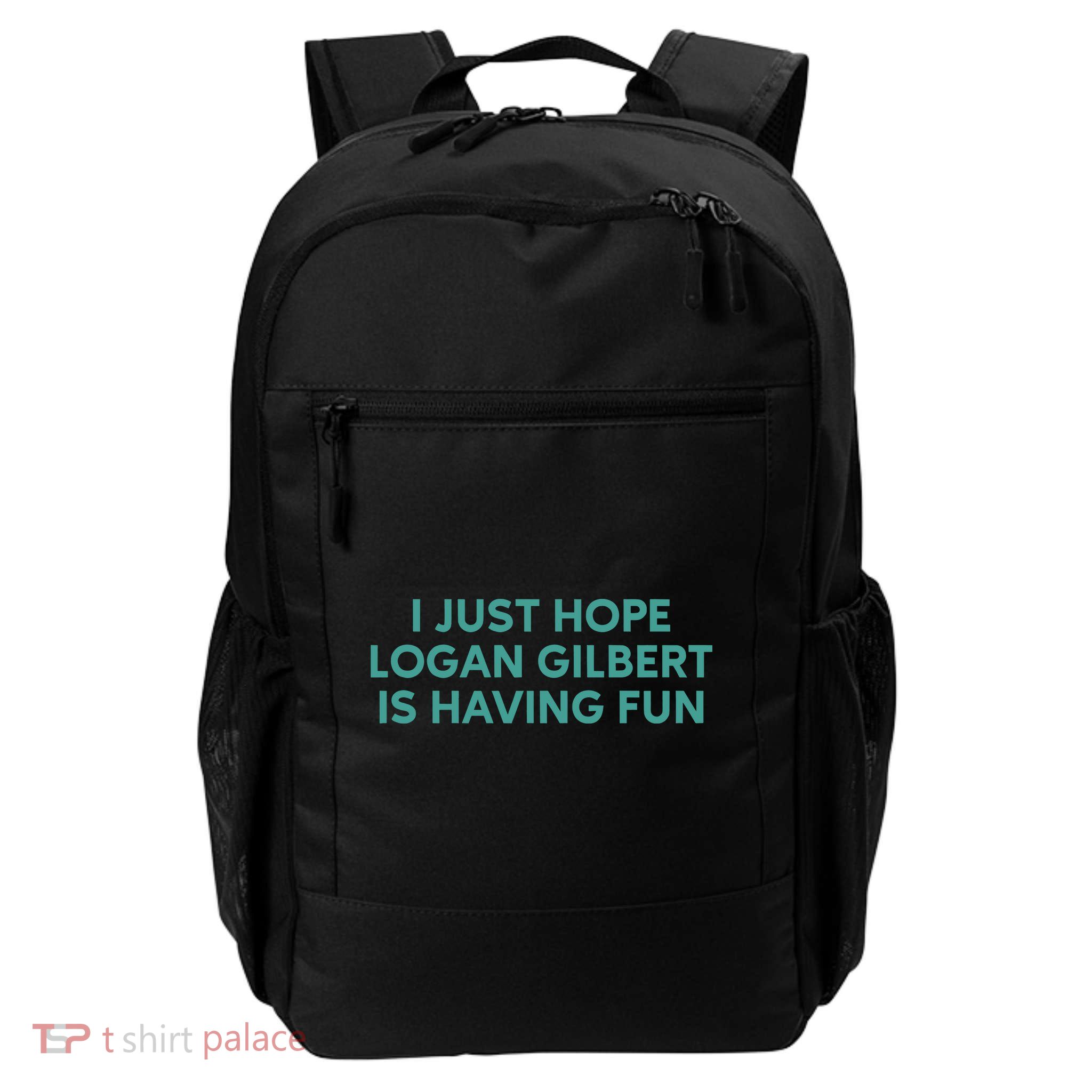 I Just Hope Logan Gilbert Is Having Fun Backpack