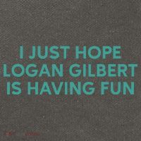 I Just Hope Logan Gilbert Is Having Fun Cotton Canvas Backpack