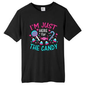 Im Just Here For The Candy Halloween Tall Fusion ChromaSoft Performance T-Shirt