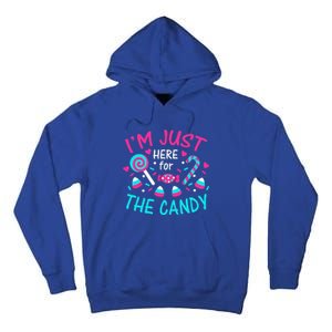 Im Just Here For The Candy Halloween Tall Hoodie