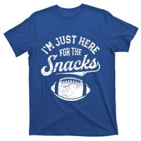 I'm Just Here For The Snacks Funny Fantasy Football League Gift T-Shirt