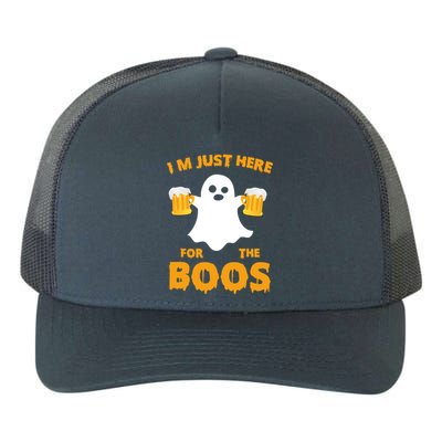 IM Just Here For The Boos Gift Funny Beer Cute Gift Yupoong Adult 5-Panel Trucker Hat