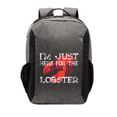 IM Just Here For The Lobster Funny Lobster Eating Seafood Vector Backpack