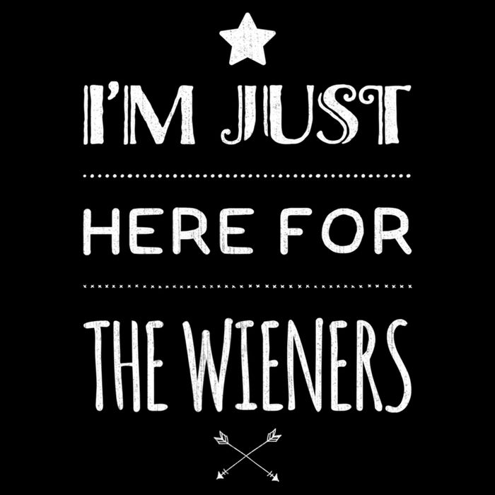 Im Just Here For The Wieners Summer Hot Dog Camping Funny Gift Great Gift Backpack