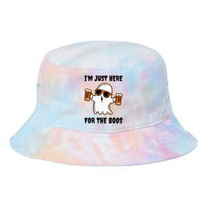 Im Just Here For The Boos Funny Halloween Beer Lovers Drink Tie Dye Newport Bucket Hat