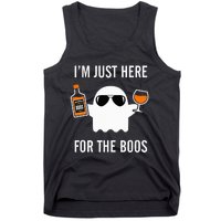 I'm Just Here For The Boos Funny Halloween Liquor Tank Top