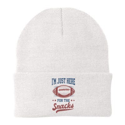 IM Just Here For The Snacks Knit Cap Winter Beanie