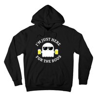 IM Just Here For The Boos Funny Boo Ghost Halloween Hoodie