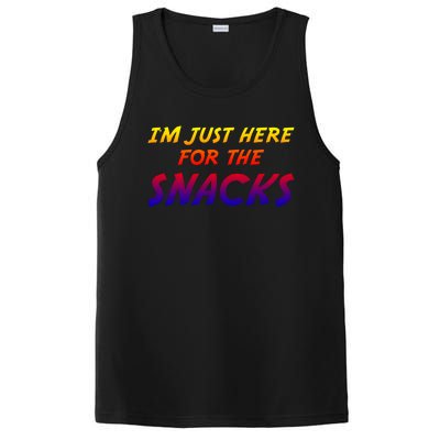 I'm Just Here For The Snacks I Am Just Here For The Snacks Gift PosiCharge Competitor Tank