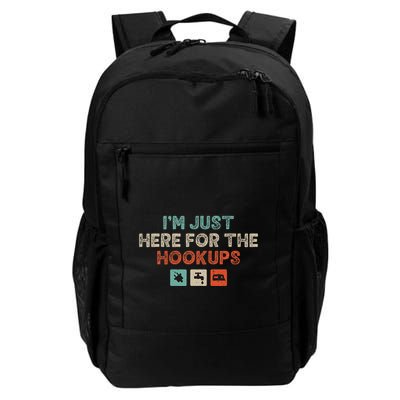 Im Just Here For The Hookups Backpack