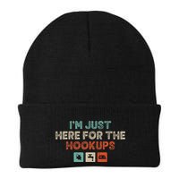 Im Just Here For The Hookups Beanie
