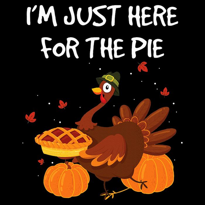 I'm just here for the Pie Funny Thanksgiving Pumpkin Pie 16 in Basic Backpack
