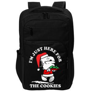 Im Just Here For The Cookies Christmas Impact Tech Backpack