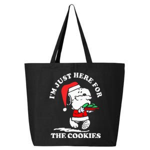 Im Just Here For The Cookies Christmas 25L Jumbo Tote