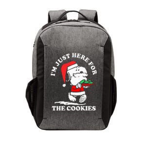 Im Just Here For The Cookies Christmas Vector Backpack