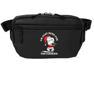 Im Just Here For The Cookies Christmas Crossbody Pack