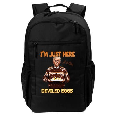 Im Just Here For The Deviled Eggs Daily Commute Backpack