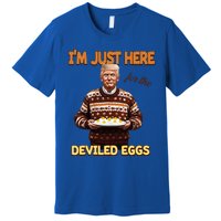 Im Just Here For The Deviled Eggs Premium T-Shirt