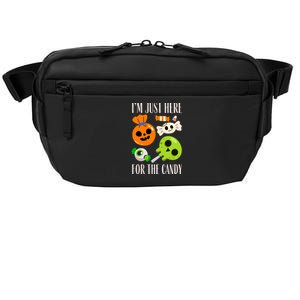 IM Just Here For The Candy Fuuny Halloween Crossbody Pack