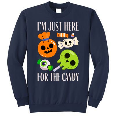 IM Just Here For The Candy Fuuny Halloween Sweatshirt