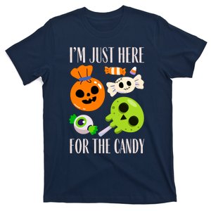 IM Just Here For The Candy Fuuny Halloween T-Shirt