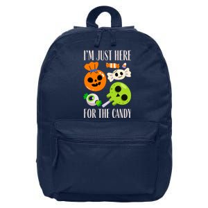 IM Just Here For The Candy Fuuny Halloween 16 in Basic Backpack