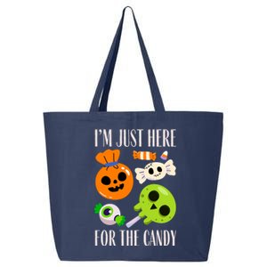 IM Just Here For The Candy Fuuny Halloween 25L Jumbo Tote