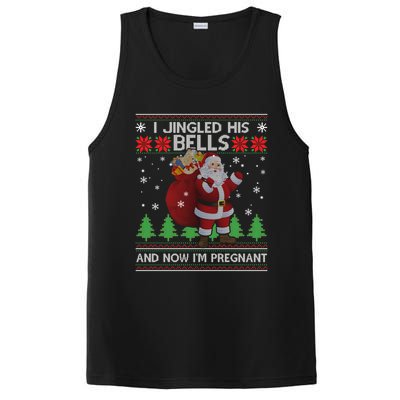 I Jingled His Bells And Now IM Pregnant Ugly Xmas PosiCharge Competitor Tank