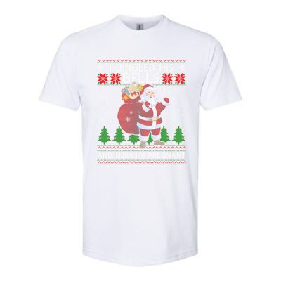 I Jingled His Bells And Now IM Pregnant Ugly Xmas Softstyle CVC T-Shirt