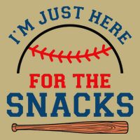 IM Just Here For The Snacks Funny Baseball Season Softball Cooling Performance Crew T-Shirt
