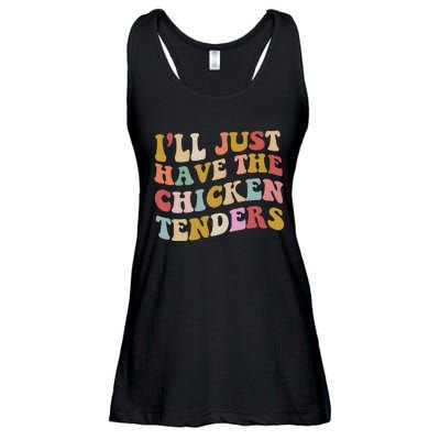 ILl Just Have The Chicken Tenders Meme Ladies Essential Flowy Tank