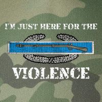 IM Just Here For The Cib Combat Infantryman Badge Grunt Legacy Tie Dye Trucker Hat