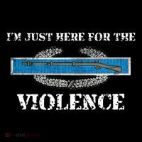 IM Just Here For The Cib Combat Infantryman Badge Grunt Performance Shirt
